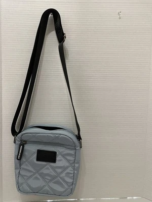 Steve Madden Bwanda Acolchado Azul Bandolera Guitarra Correa Cartera Bolso Foto 1 de 4