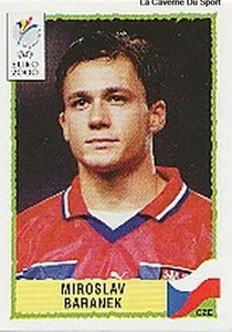 311 MIROSLAV BARANEK CESKA REP CZECH PANINI EURO 2000 STICKER VIGNETTE - Imagen 1 de 1
