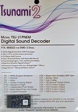 Soundtraxx TSU-21PNEM Tsunami2 EMD-2 Diesel Sound decoder, 21 Pin NEM version