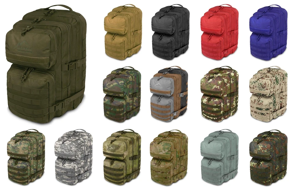 Assault Pack 50 Liter Bundeswehr Rucksack Daypack Tagesrucksack Militär Rucksack - Bild 1 von 1