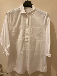 Damen langarm Bluse  " J/B " - Gr. 42 - weiß - Zustand: sehr gut - Bild 1 von 6