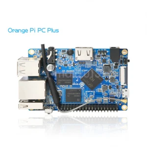New Orange Pi PC Plus H3 A7 Quad Core 1.6GHZ 1G DDR3 8GB EMMC Flash WiFi RJ45 - Picture 1 of 7