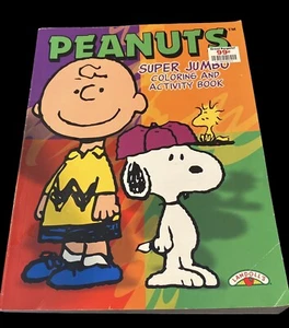 Vintage 1999 Peanuts Charlie Brown Snoopy Coloring & Activity Bk Landolls Used - Picture 1 of 13