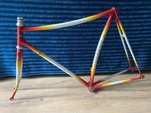 🇫🇷 R.Ferappy Steel Artisanal Frame Columbus Brazed Mecacycle Sablière Clerc - Imagen 1 de 12