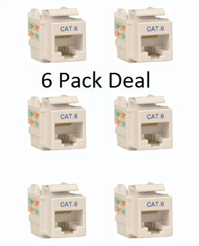 Tripplite N238001WH Coupling Connector (6 Pack) - Image 1 of 1
