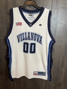 NCAA Villanova Wildcats Basketball Jersey #00 Mens 2XL White - Picture 1 of 9