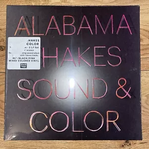 ALABAMA SHAKES - SOUND & COLOR VINYL RE-ISSUE (LTD. DELUXE ED. RED/BLACK & PINK/ - Picture 1 of 2