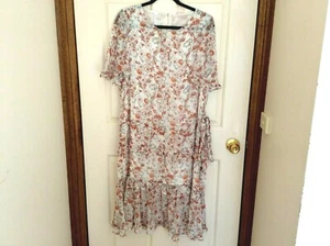 Spicy Sugar Women's Luxury Floral Flower Dress Size 14 Wedding Cocktail Party - Picture 1 of 12