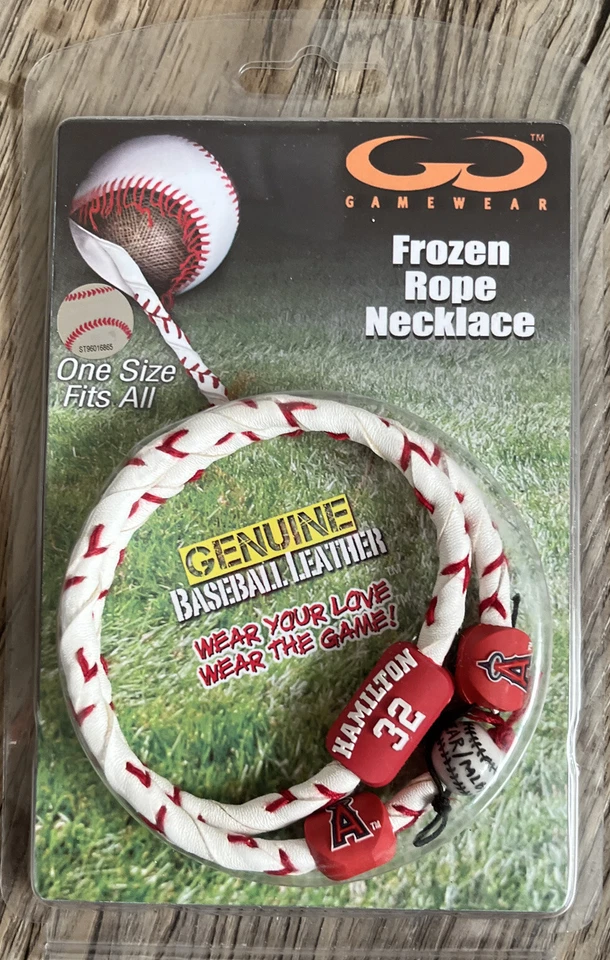 FROZEN ROPE NECKLACE Hamilton 32 ANGELS One Size Fits All NEW IN PACK - Image 1 of 2