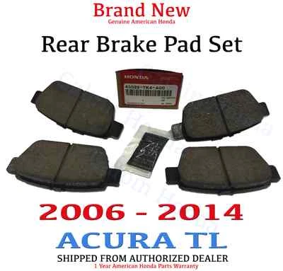 Pastillas de freno traseras originales de fábrica Acura TL 2009-2014 (43022-TK4-A02) Foto 1 de 4