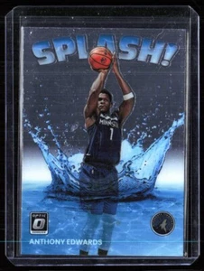 2022-2023 Donruss Optic Basketball Anthony Edwards Splash Insert Card  - Bild 1 von 2