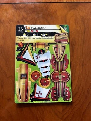 VALEROSO Savage Shores Pirates Wizkids CSG Pocketmodel - Image 1 of 2