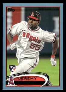 2012 Topps - Jeremy Moore #277 Los Angeles Angels - Walmart Blue RC