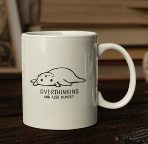 Tazza Cat Gatto Colazione Regalo Gift Kitty Kitten Catlover Tacocat Funny Fun - Imagen 1 de 2
