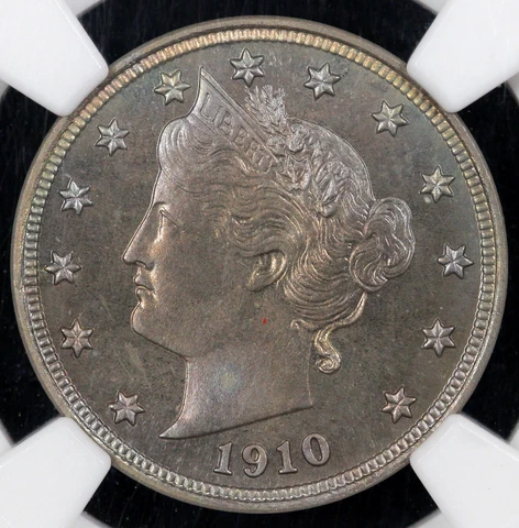 1910 5c Proof Liberty Nickel NGC PF 65 Cover
