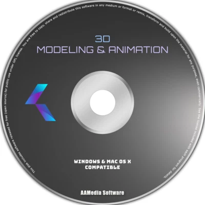 K-3D - Modeling & Animation Graphics Studio Design Software CD - Image 1 of 2