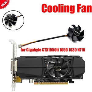 Cooling Fan For Gigabyte GTX1050ti 1050 1030 N710 Graphics Card FS1250-S2053A - Picture 1 of 12