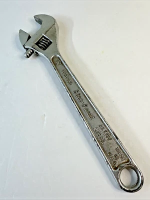 Snap On Tools Blue Point 12” Adjustable Wrench Kenosha Wisconsin - Image 1 of 4