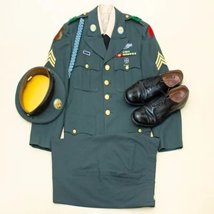 60s Vietnam War Vintage 23rd Infantry Div. Class A Uniform Set - Picture 1 of 12