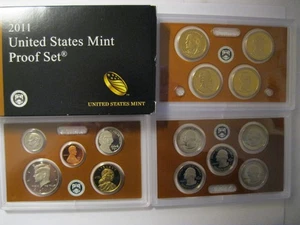 2011-S U.S. PROOF SET COMPLETE 14 COIN SET W/OGP PRISTINE COINS! - Picture 1 of 2