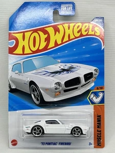 Hot Wheels 73 Pontiac Firebird 2025 White #230/250 - Picture 1 of 5