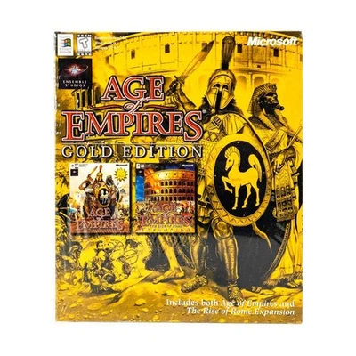 Computer Game Age of Empires - Gold Ed  SW (VG/New) - Image 1 of 2
