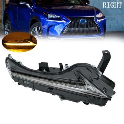Luz de circulación diurna pasajero derecho para Lexus NX200t NX300/h DRL 2015-2021 Foto 1 de 4