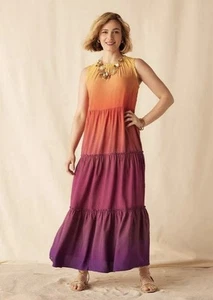 MATILDA JANE NWT Enchanted GardenWaikiki Ombre Maxi Dress Size L - Picture 1 of 10