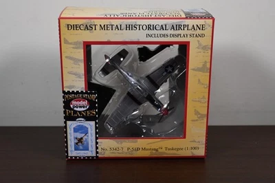Modelo de avión de sello postal eléctrico: P-51D Mustang Tuskegee escala 1:100 Foto 1 de 4