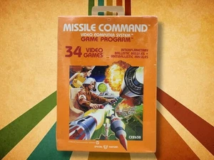 1981 Atari 2600 Missile Command CX 2638 Videospiel versiegelt - mit Mängeln - Bild 1 von 11