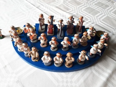 25 Margeriten Engel der Kunstgewerbe-Werkstätten Olbernhau - KWO echt Erzgebirge - Bild 1 von 4