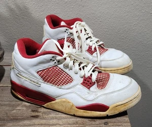 Air Jordan Off White Con Acento Rojo 4 Retro Alternate 89 2016 Hombres Talla 11.5 - Imagen 1 de 8