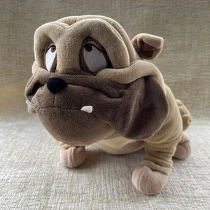 Disney Store Bull Bulldog Toy Lady and The Tramp Exclusive Large 15" Plush Dog - Picture 1 of 19