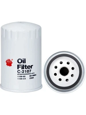 Sakura Spin-On Oil Filter [ref Ryco Z305] fits Peugeot 605 3.0 6B SV 2 (C-2107) - image 1 of 4