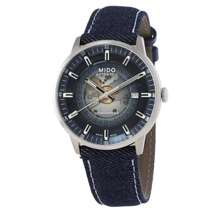Orologio Uomo Mido Commander Automatico Quadrante Blu M0214071841100 - Foto 1 di 3