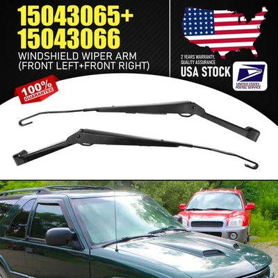 Brazos limpiaparabrisas delanteros equipo original para Oldsmobile Bravada 1996-2001 Foto 1 de 4