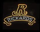 Red Rivkards Neon Beer Sign Custom Neon Light Display Shop Garage 17"