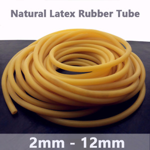 2mm-12mm Natural Latex Rubber Tube High elasticity Hose Tourniquet Band Elastic