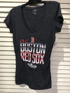 Campus Lifestyle Baseball Damen Small 2017 Boston Red Sox Shirt 399 mit MLB-Etikett - Bild 1 von 1