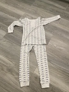 NWOT Lila + Hayes Jack Boys Pajama Pants Set Egg Hunt Blue Size 5 - Picture 1 of 3
