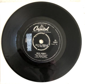 The Beach Boys - Wild Honey / Wind Chimes, Capitol Records, UK Single (1967) - Picture 1 of 2