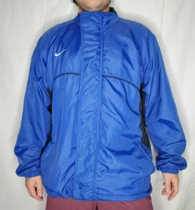 Nike Team Electric blaue leichte Windjacke mit Reißverschluss XLarge gebraucht, in einwandfreiem Zustand - Bild 1 von 5