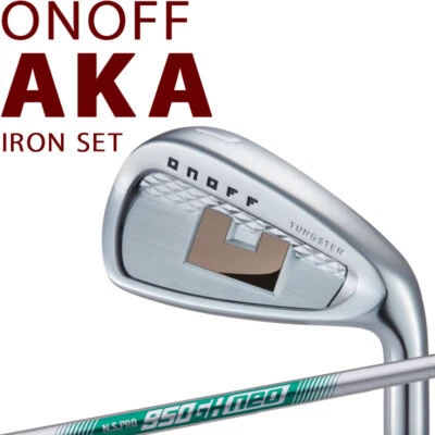 DAIWA GLOBERIDE Golf Japan 2024 ONOFF IRONs #6,7,8,9,Pw AKA N.S.PRO 950GH neo(S) - Image 1 of 4