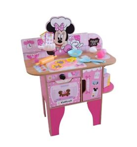 Minnie Mouse Kitchen Bakery Cafe Chef Playset Girl Boy  Toy Set Toddler Disney