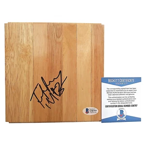 Tiffany Mitchell Signed Basketball Floor Indiana Fever WNBA Beckett Autograph - Picture 1 of 5