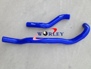 Silicone radiator hose for NAVARA D40 2.5L YD25 TURBO DIESEL 2005-2008 06 07 BLU - Picture 1 of 5