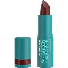 MAYBELLINE Green Edition Butter Cream High-Pigment Bullet Lipstick, Ecliptic,