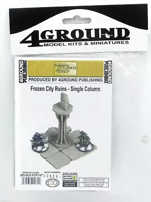 4Ground 28S-SLD-FCR-147 Single Column (Frozen City Ruins) Terrain Kit Scenery - Image 1 of 3