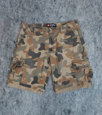 Pantalones Cortos Southpole 38 Camuflaje Carga Ripstop Táctico De Colección Y2K Suelto Patinador Militar Foto 1 de 4