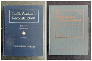 LYNN B. FRICKE Traffic Accident Investigation Manuals 1986 and 1990 Hardback - Picture 1 of 19